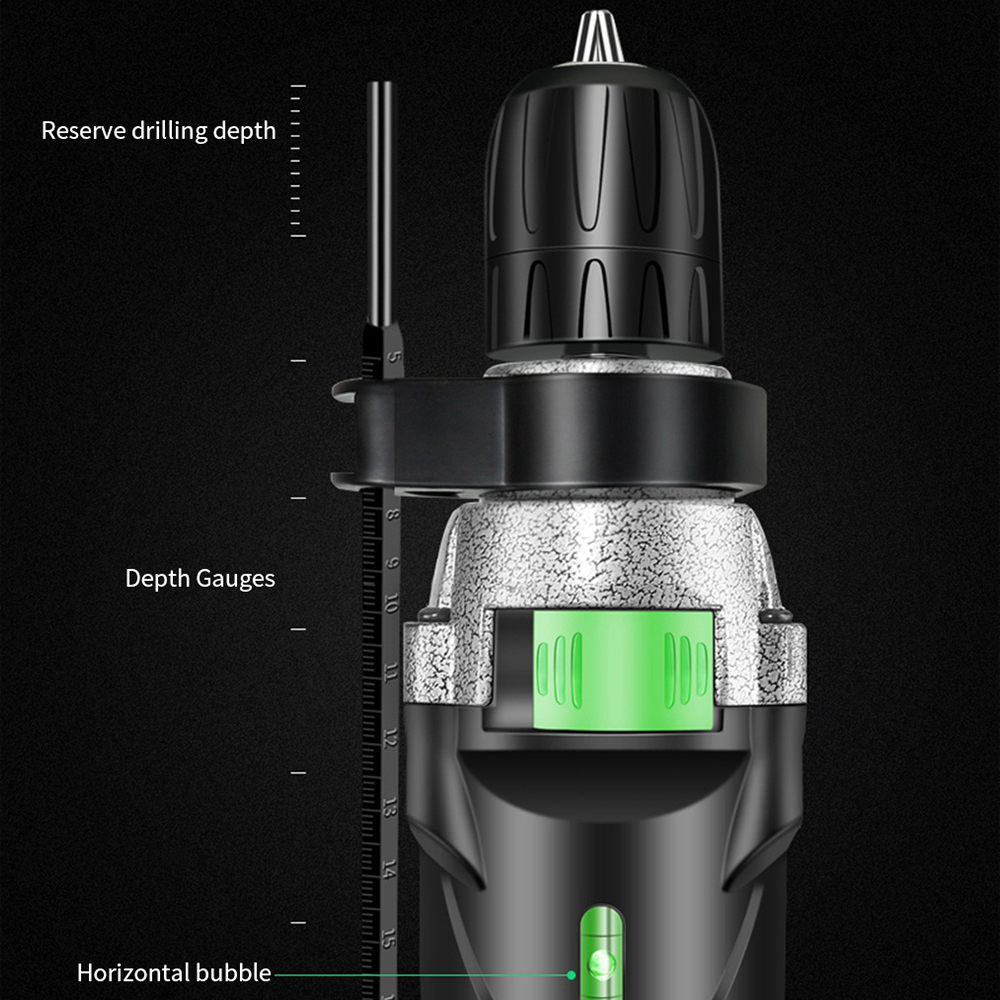 Electric drill household impact drill multifunctional high power pistol drill electric turn electric tool set screwdriver tools