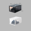 Transparent Shoe Box High-top Basketball Shoes Thickened Dustproof Shoes Organizer AJ Shoes heightened Sneakers Box Shoe Cabinet