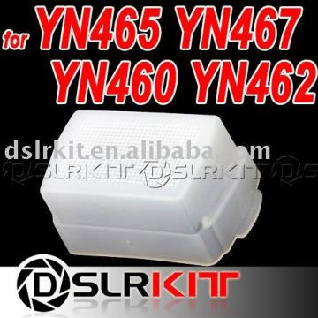 White Plastic Flash Diffuser For YONGNUO YN467 YN465 YN462 YN460 YN460-II