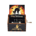 Hot Hand Crank Wooden Music Box Jurassic Park Halloween You Are My Sunshine ,Children Birthday Present Christmas Gift