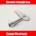 2018 new version elevator triangle key / train door triangle lock / universal triangle key / elevator accessories