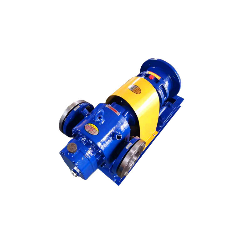 Roots oil pump High viscosity liquid transfer pump Insulated rotor pump Belt connection9
