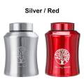 250/500/800ml Pet Memorial Urn Cremation Mini Urns for Pet/ Human Ashes Casket Funeral Stainless Steel Cremation Storage Jar