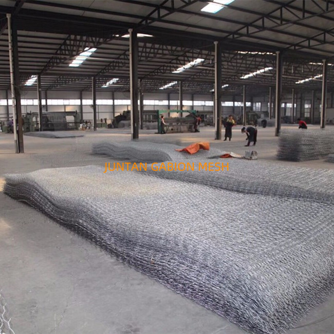 Pvc Coated Or Hot Dipped Galvanized Gabion Mattress Jpg