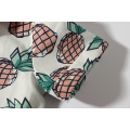 2020 Baby Summer Clothing Children Fresh Pineapple Pattern Shirt Boy’s Summer Short-sleeved Lapel Single-breasted Top