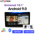 Vtopek 2 Din Android Car Stereo 2G+32G 9/10.1 Car Radio Multimedia Video Player Navigation GPS For Nissan Kia Honda VW 2din Dvd