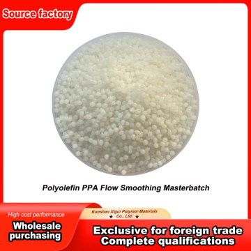Polyolefin PPA Flow Smoothing Masterbatch