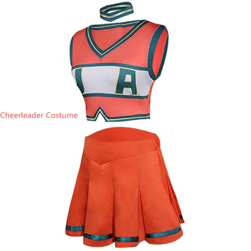 Halloween Costumes S-3XL Boku No Hero Academia My Hero Academia Asui Tsuyu Cosplay Costume Cheerleader Cheerleading Uniform
