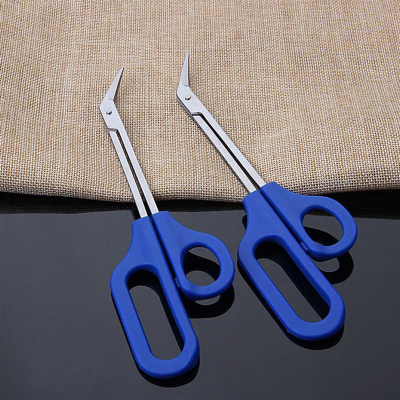Long Handled Toenail Scissors Nail Bandage Scissors Nipper Trimmer Cutter Professional Cuticle Nipper For Nail Manicure Pedicure