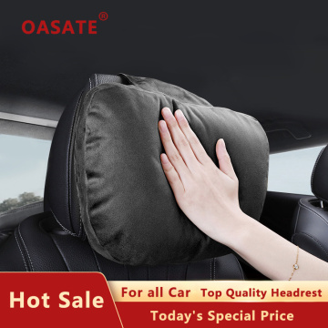 Top Quality Car Headrest Neck Support Seat / Maybach Design S Class Soft Universal Adjustable Car Pillow Neck Rest Cushion