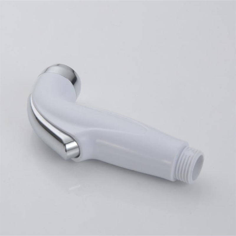 1pc White ABS Handheld Portable Bidet Toilet Nozzle Sprayer Bathroom Bidet Head Nozzle Shattaf