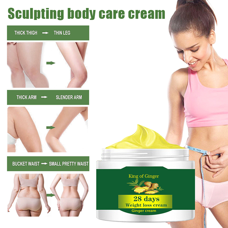 Ginger Slimming Cream Anti Cellulite Full Body Weight Loss Cream Fat Burner Firming Leg Waist Effective Reduce Massaging Cream