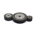 1.5 die spur gear 10T 11T 12 teeth straight metal gear tooth surface quenched 45 # steel thickness 15 ex-factory price