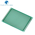 5PCS 6*8 6X8cm Double Side Prototype pcb Breadboard Universal Printed Circuit Board for Arduino 1.6mm 2.54mm Glass Fiber