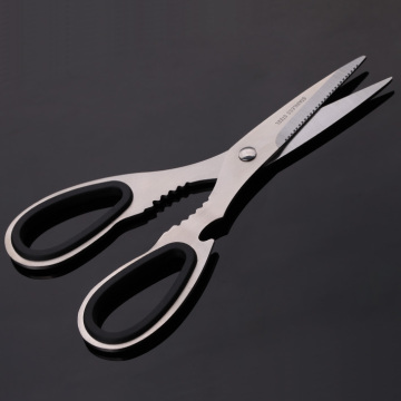 18.5cm(7.3'') Multifunctional Kitchen scissor Nutcracker Bottle opener Bone Cutter Cook Tool shear cut Stainless Steel Poultry