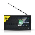 2020 New Portable Bluetooth Digital Radio DAB/DAB+ and FM Receiver Rechargeable Lightweight Home Radio
