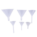 1/2" 75ml White Plastic Mini and clear transfer perfume Filter Funnel