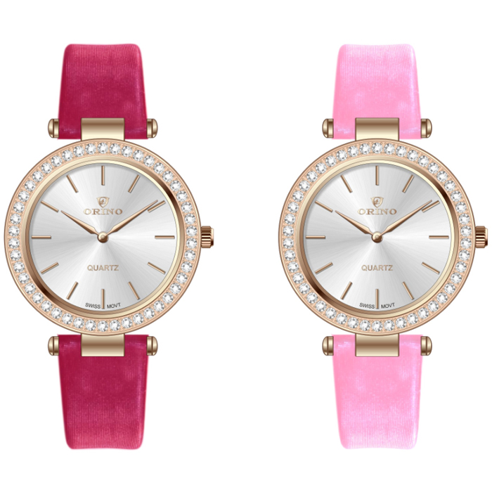 Stainless steel jewelry watch