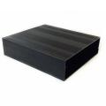 1Pcs Cover Project Electronic Instrument Case Enclosure Box Aluminum DIY Housing Instrument Case Black For DropShipper