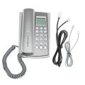 Landline Phone Desktop Wall-mounted Corded Fixed Telephone Wired Phone with Caller ID Display for Home Office Hotel Desk Phone