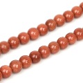NiceBeads Natural Gold SandStone / Golden Sand Round Loose Beads 15" Strand 4 6 8 10 MM Pick Size For Jewelry