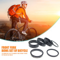 Hot Sale 6x MTB Front Fork Gasket Aluminum Alloy Mountain Bike Headset Spacer Ring 2/3/5/10mm Bike Accessory Supplies