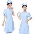 Summer 3 Color Nurse Uniform Medical Robe Hospital Nurse Uniform Women Medical Uniforms Ladies Elegant White Lab Coat