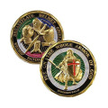 Armor of God Shield St. Michael Challenge Coin