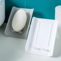 Creative Vertical Geometric Soap Holder Bathroom Non-slip Drain Soap Tray Soap Dish Bathroom Accessories