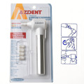 AZDENT Tooth Burnisher Polisher Whitener Teeth Whitening Polishing Stain Remover Tooth Cleaning Oral Care Tool with Nozzles Tips