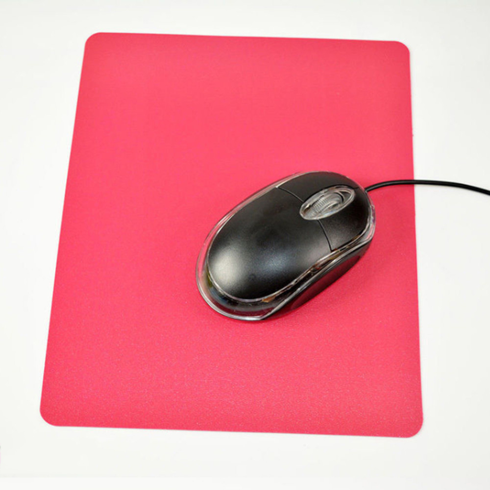 Solid Color Ultrathin Mousepad for Gaming Laptop Computer Mouse Pad Wrist Rests Table Mat Office Desk Set Accessories