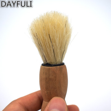 Wood Handle Badger Hair Beard Shaving Brush For Men Mustache Barber Tool 1 pc Fashion new Shaving Brush Hot Sale