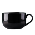 700ML Black Classic Ceramic Mug Water Big Beer Cups Drinkware Coffee Juice Milk Drink Cup Breakfast oat кружка