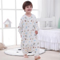 Muslin Cotton Baby Sleeping Bag Split Leg Sleeping Sack Children Toddler Sleepsack Baby Anti-Kick Pajamas Romper Sleeping Bags