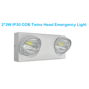Hight Quality 2*3W Twins Spot Emergency Lamp