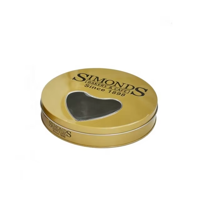 Round Box With heart shape Window