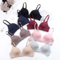 2020Wire Free Push Up Bra Solid Seamless Soft Bras for Women Double Breasted Sexy Lingerie Comfort Breathable Bralette Sport Bra