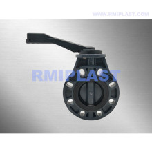 PVC-C Butterfly Valve For Chemical Industry Corrosive Liquid