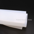 500mm*500mm*1.5mm Silicone Rubber Sheet Cushion Sealing Film Plate Mat Square Flat Gasket Heat Resist Milky White