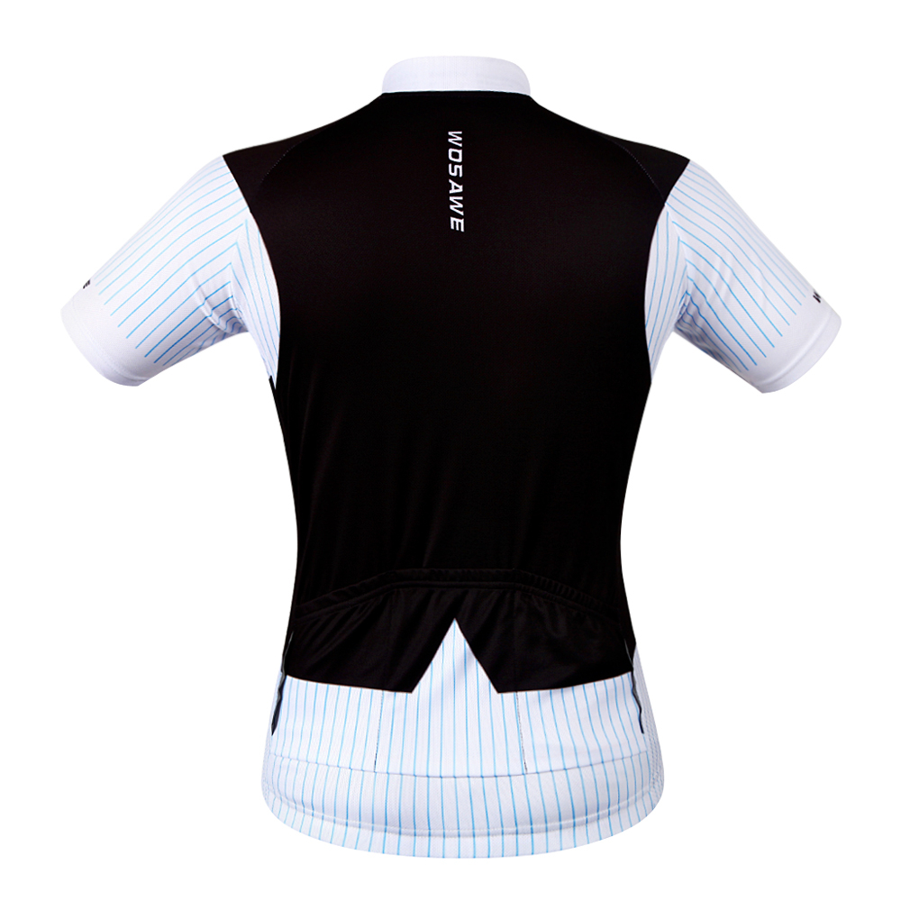 WOSAWE Bicycle Bike Shirts Maillot Ciclismo Custom Cycling Jerseys Short Sleeve Quick-Dry Gentleman Cycling Tops