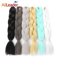24 inches 100 gram Premium Gradient Jumbo Braid Crochet Synthetic Braiding Hair Extension