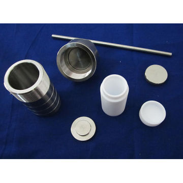 50ml,PTFE lined Hydrothermal synthesis reactor,Polytetrafluoroethyle lined vessel,F4 lined tank