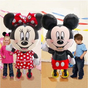 Giant Mickey Minnie Mouse Balloons Disney Cartoon Foil Balloon Baby Shower Birthday Party Decorations Kids Classic Toys Gifts