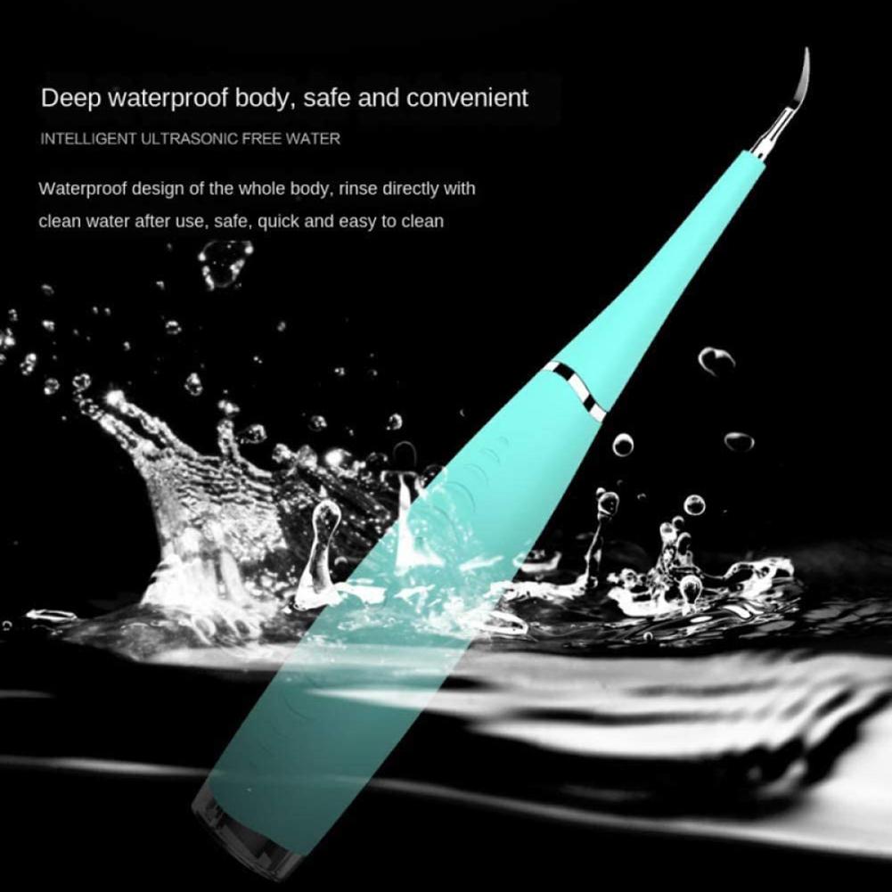 Ultrasonic Electric Tooth Cleaner Dental Scaler Tooth Calculus Remover USB Rechargeable Toothbrush Household Beauty Appliance