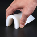 1PCS White Silicone Rubber Sheet 100x100/150x150/200x200/300X300mm 2/3/4/5~10mm Thick