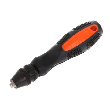 Adjustable Pin Vise Model Hand Drill Tool With Keyless Chuck 0.5-8mm Fit Drill Bits Screwdriver Bit