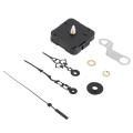 7pcs/set Black Quartz Wall Clock White Hands Movement Mechanism DIY Repair Parts Kit Clock Parts & Accessories Drop Shipping