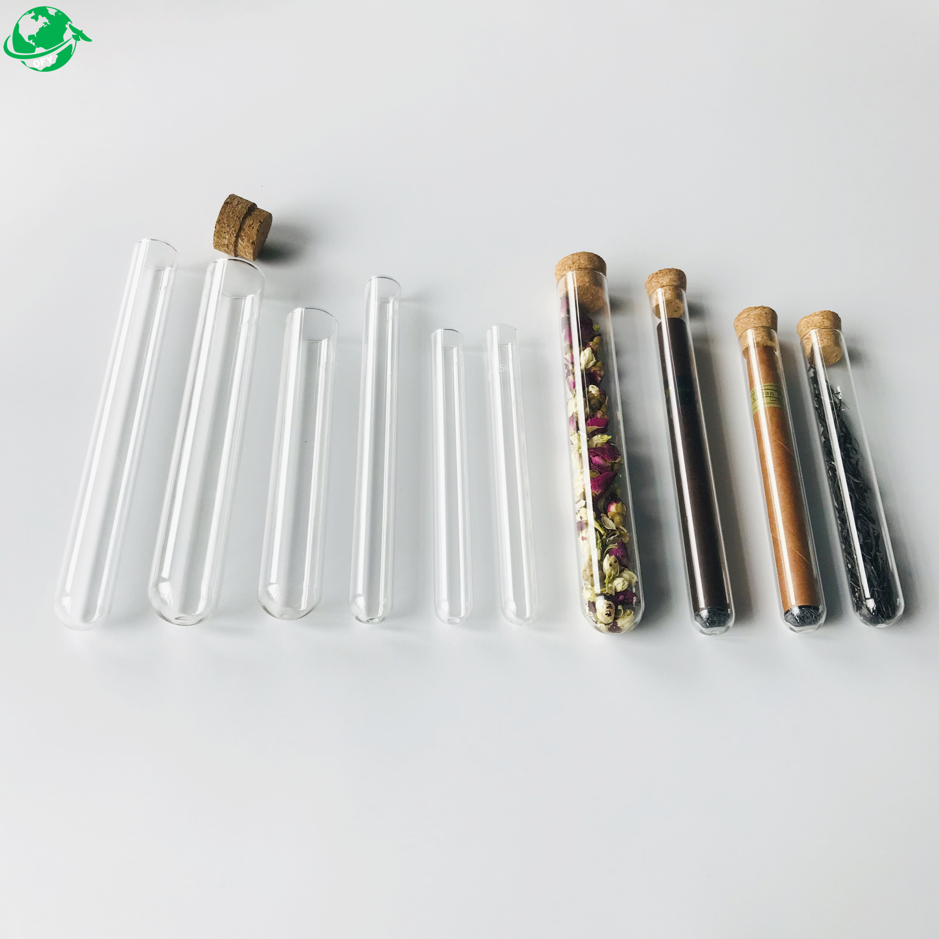 Glass Preroll Packaging Tube