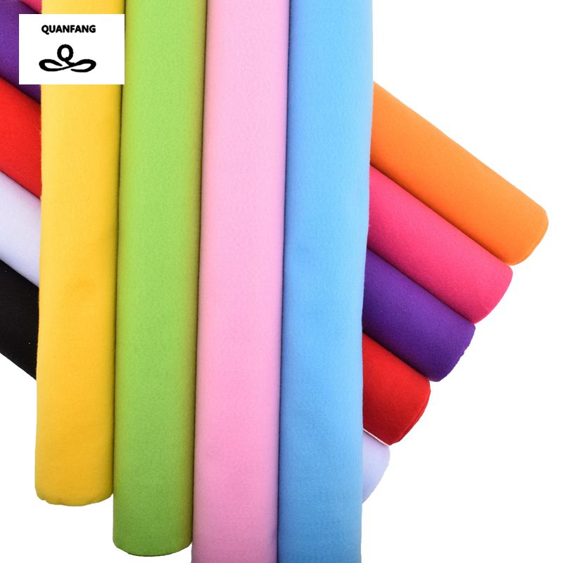 Non Woven New Felt Fabric 2mm Thickness Polyester Soft Felt Of Home Decoration Pattern Bundle For Sewing Dolls Crafts 45x90cm