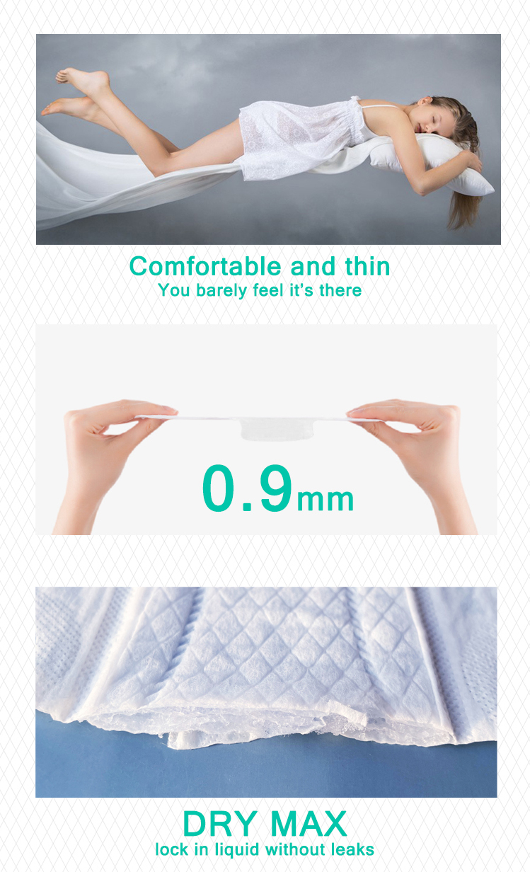 Niceday Ultra Slim Pad - Cross-Section Highlighting SAP Core and Rhombic Top Sheet